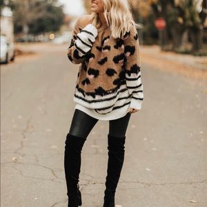 Leopard sweater
